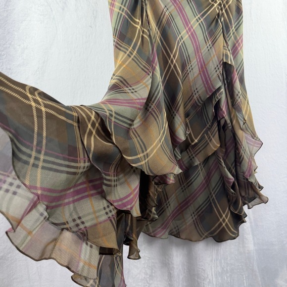 NWT Ralph Lauren Collection Purple Label Fall 2003 Runway Silk Skirt USA Sz 4 - Picture 7 of 16